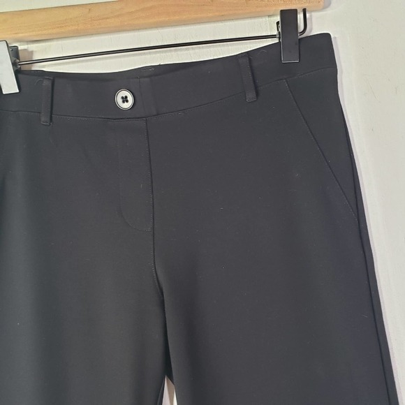 Betabrand Straight Leg Classic Dress Yoga Pants SP S Petite Black Trousers - Picture 4 of 11